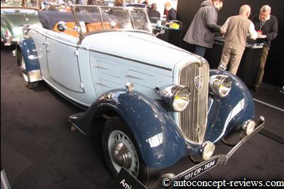 1934 Peugeot 301 CR Roadster Grand Luxe